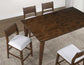Canton 5-Piece 72″ Counter Dining Set