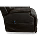 Clive Bison Leather Power Recliner with Power Headrest & Lumbar