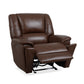 Plush Leather Power Gliding Recliner with Power Headrest & Lumbar