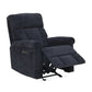 Classic Fabric Power Gliding Recliner with Power Headrest & Lumbar