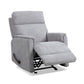 Compact Fabric Gliding Recliner