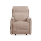 Compact Fabric Gliding Recliner