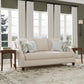Gianna Fabric Bench Sofa