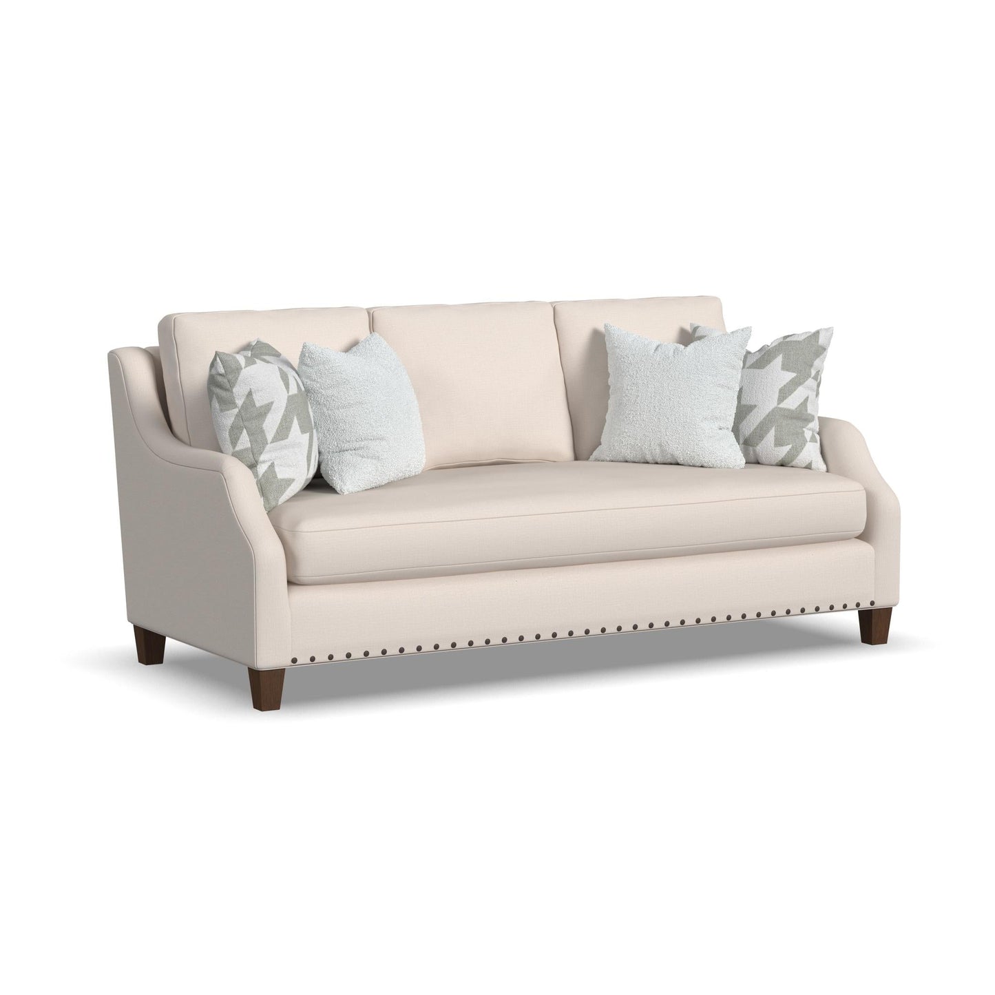 Gianna Fabric Bench Sofa