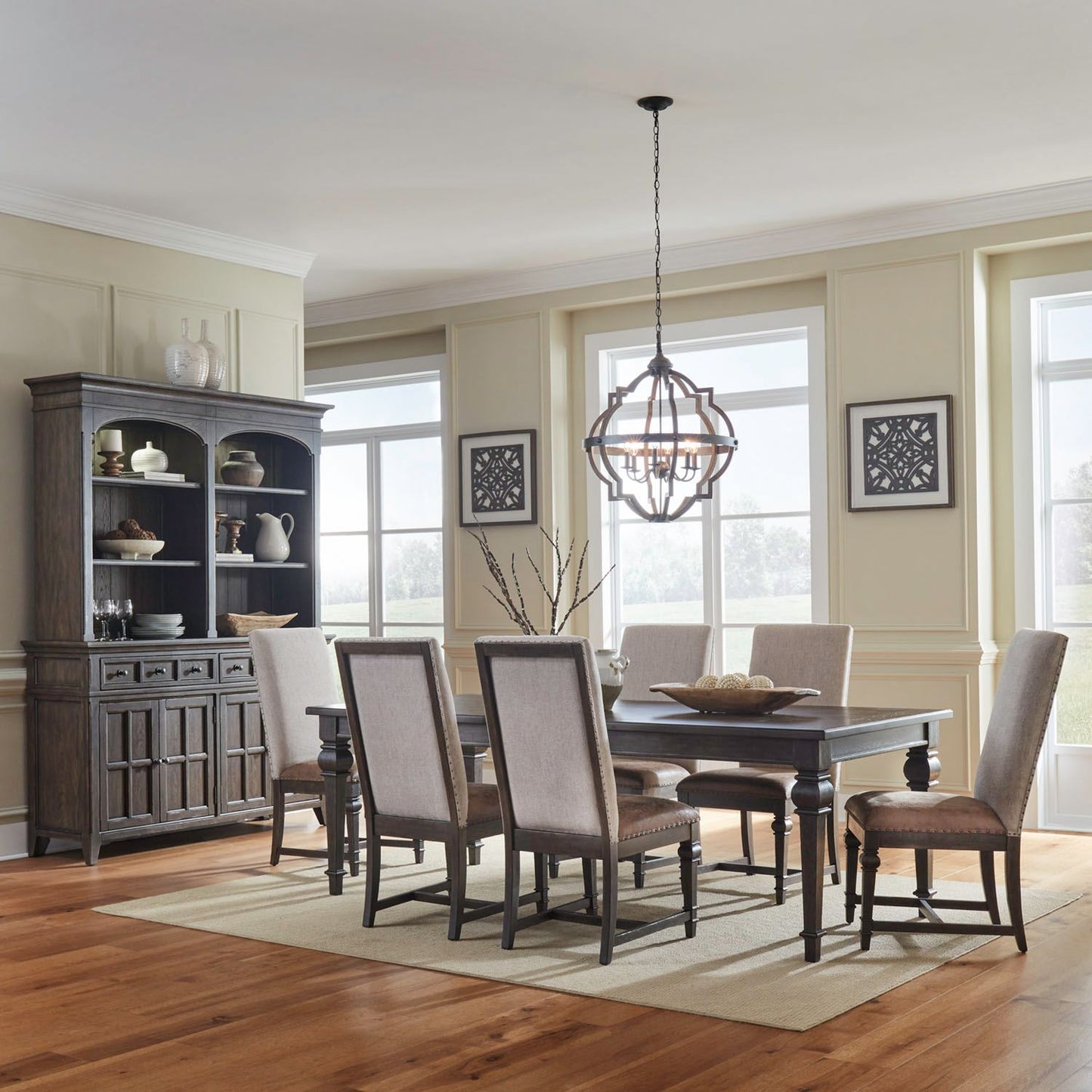 Opt 7 Piece Rectangular Table Set