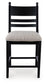 Greddinton Upholstered Barstool (2/CN)