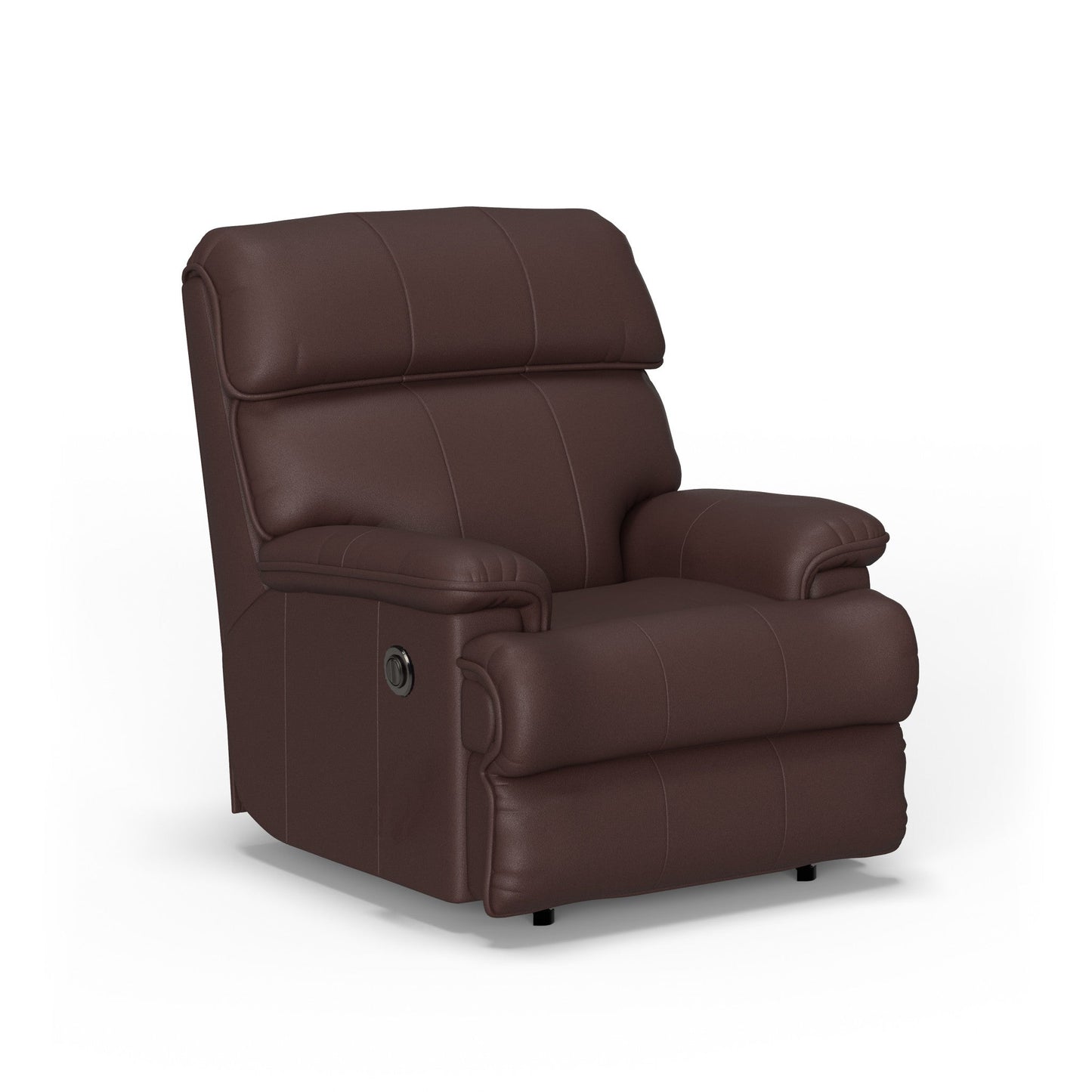 Geneva Leather Power Rocking Recliner