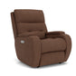 Strait Fabric Power Recliner with Power Headrest