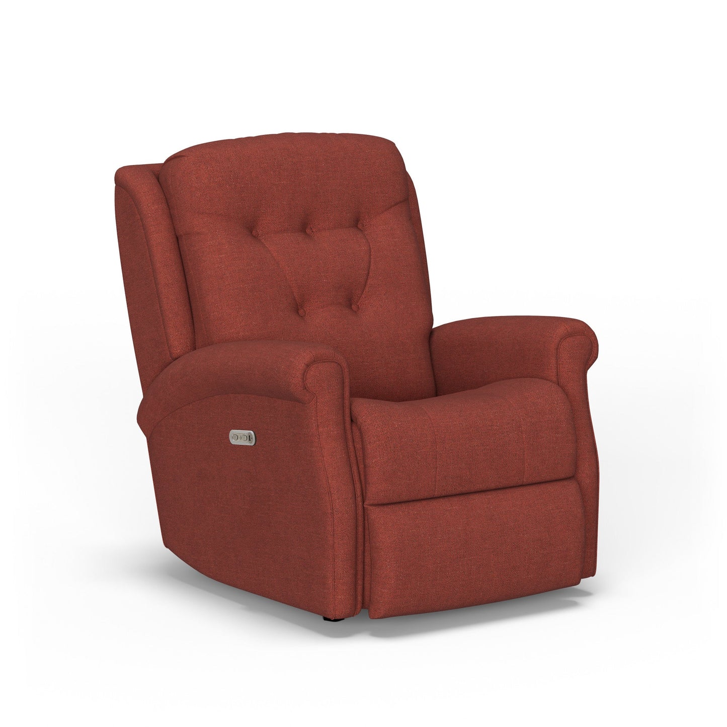 Minnie Fabric Power Recliner with Power Headrest