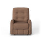 Devon Fabric Power Rocking Recliner with Power Headrest