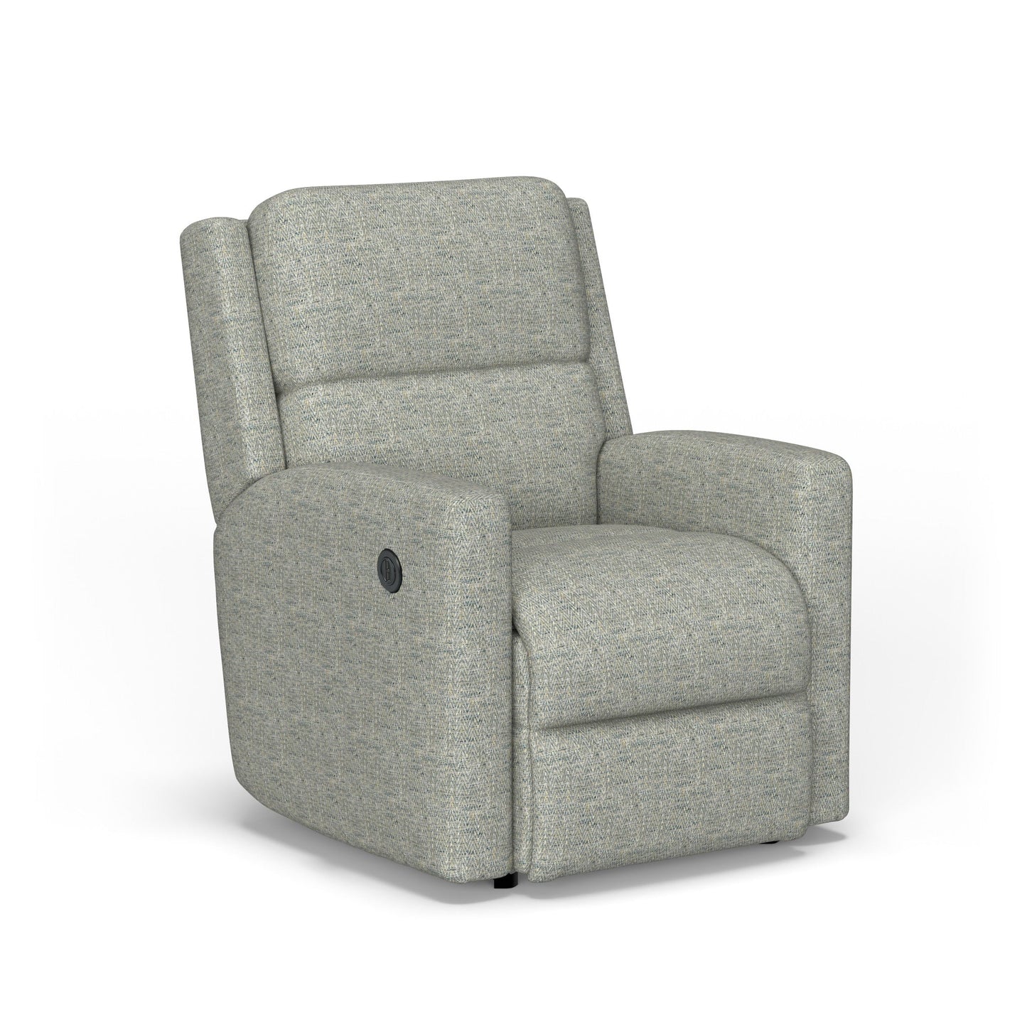 Chip Fabric Power Rocking Recliner