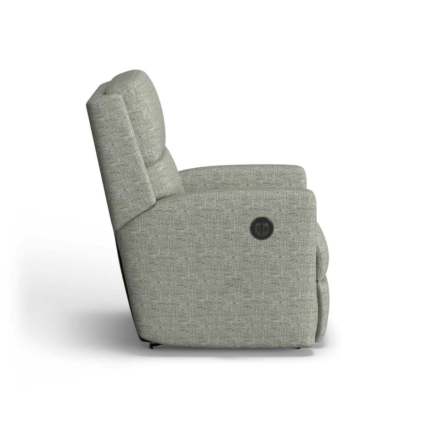 Chip Fabric Power Rocking Recliner
