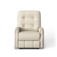 Devon Fabric Power Rocking Recliner with Power Headrest