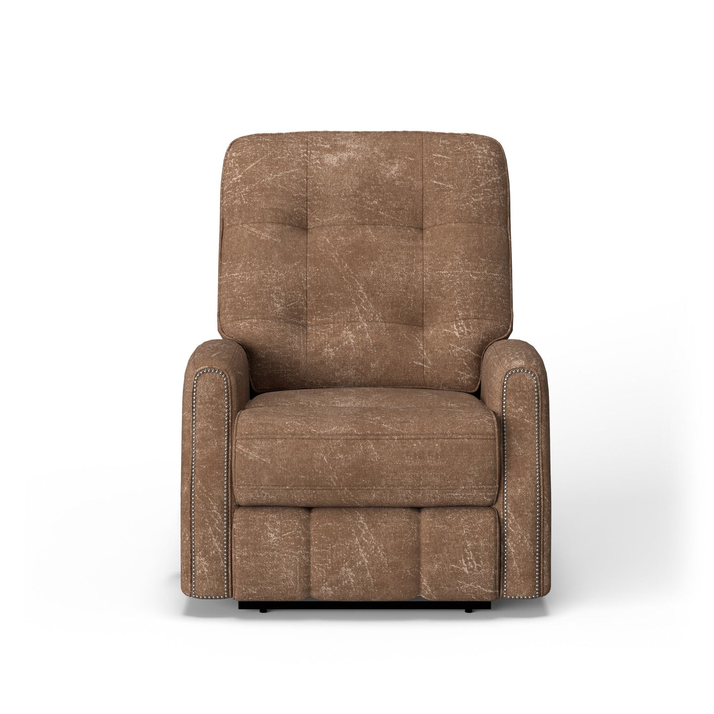 Devon Fabric Power Rocking Recliner with Power Headrest