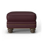 Bay Bridge Leather Ottoman