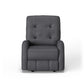 Devon Leather Power Rocking Recliner