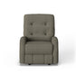 Devon Leather Power Rocking Recliner with Power Headrest