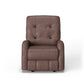Devon Leather Power Rocking Recliner with Power Headrest