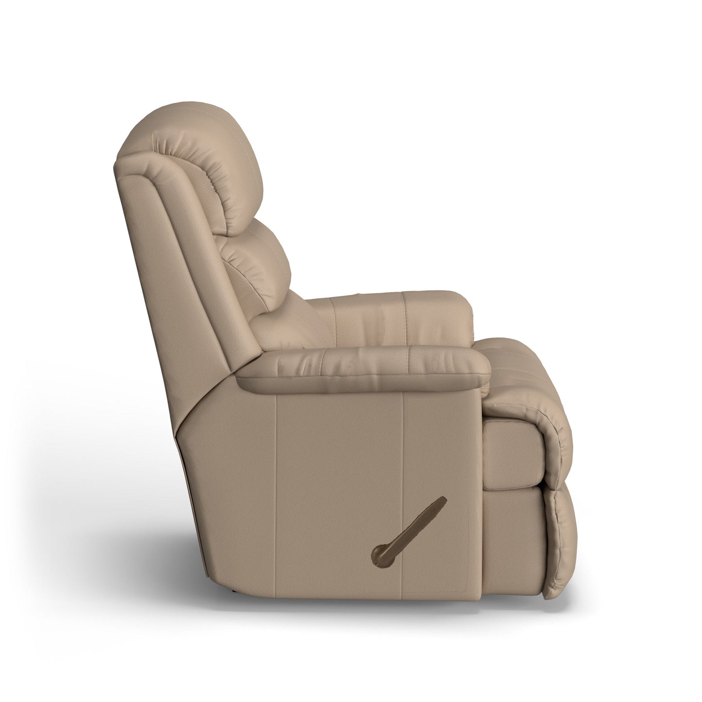 Yukon Leather Rocking Recliner