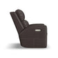 Score Leather Power Recliner with Power Headrest & Lumbar