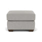 Main Street Fabric Ottoman