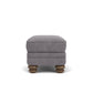 Bay Bridge Fabric Ottoman
