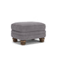 Bay Bridge Fabric Ottoman