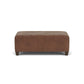 Cascade Fabric Rectangular Cocktail Ottoman