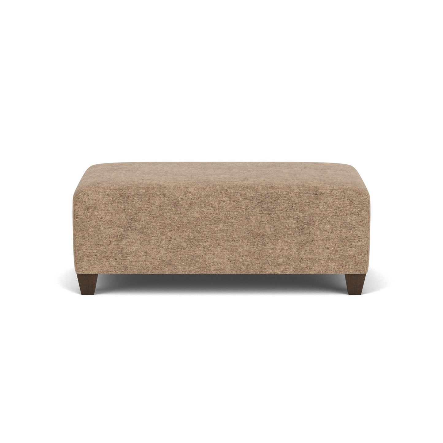 Cascade Fabric Rectangular Cocktail Ottoman