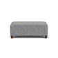 Cascade Fabric Rectangular Cocktail Ottoman