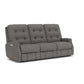 Devon Fabric Power Reclining Sofa with Power Headrests