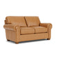 Carson Leather Loveseat