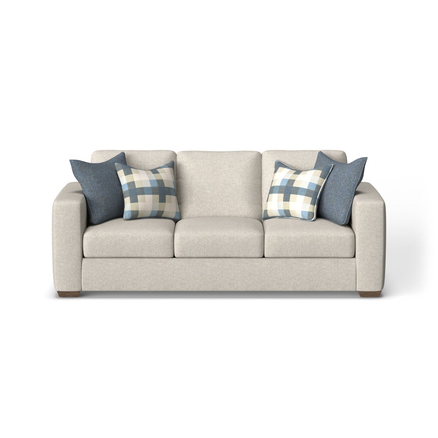 Collins Fabric Three-Cushion Sofa