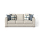 Collins Fabric Three-Cushion Sofa