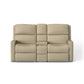 Catalina Leather Power Reclining Loveseat with Console