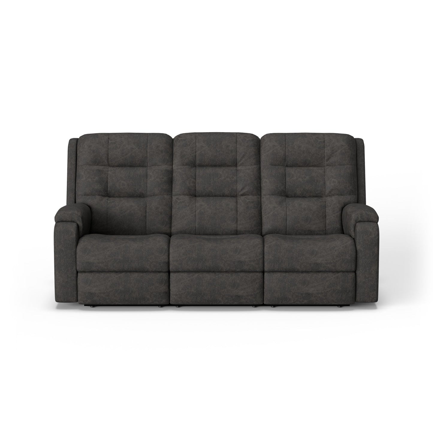 Arlo Leather Power Reclining Sofa with Power Headrests