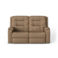 Arlo Leather Power Reclining Loveseat with Power Headrests & Lumbar