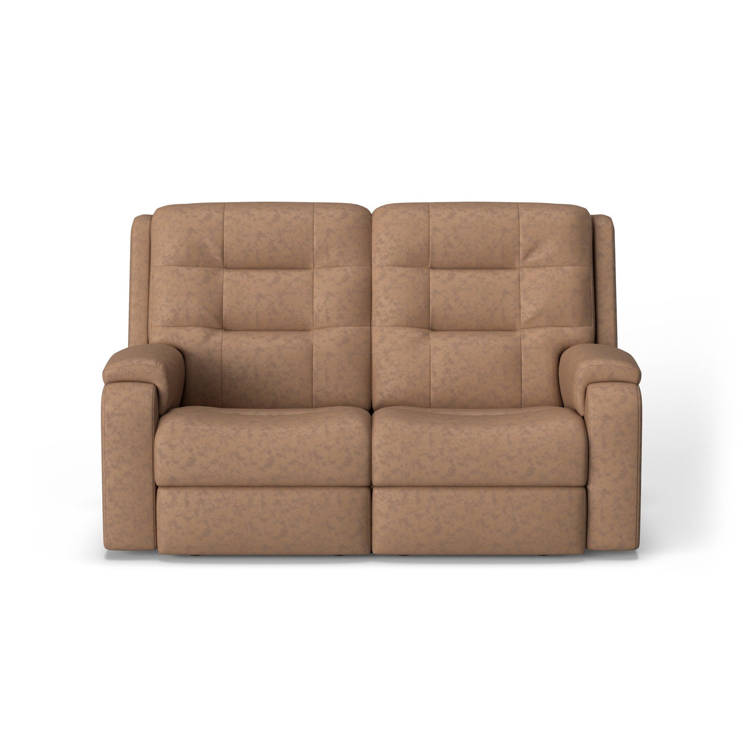Arlo Leather Power Reclining Loveseat with Power Headrests