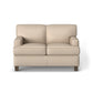 Dempsey Leather Loveseat