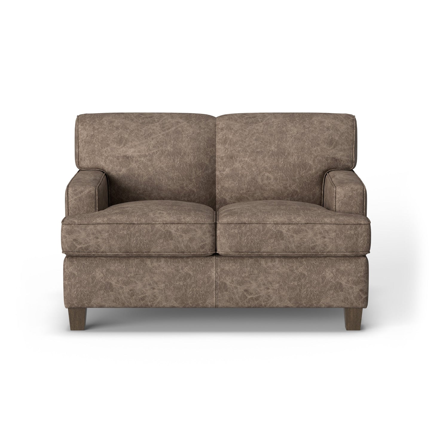 Dempsey Leather Loveseat