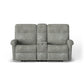 Davis Fabric Power Reclining Loveseat with Console