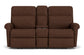 Davis Fabric Reclining Loveseat with Console
