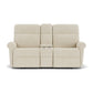Davis Fabric Reclining Loveseat with Console