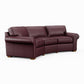 Vail Leather Conversation Sofa