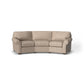 Vail Leather Conversation Sofa