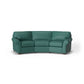 Vail Leather Conversation Sofa