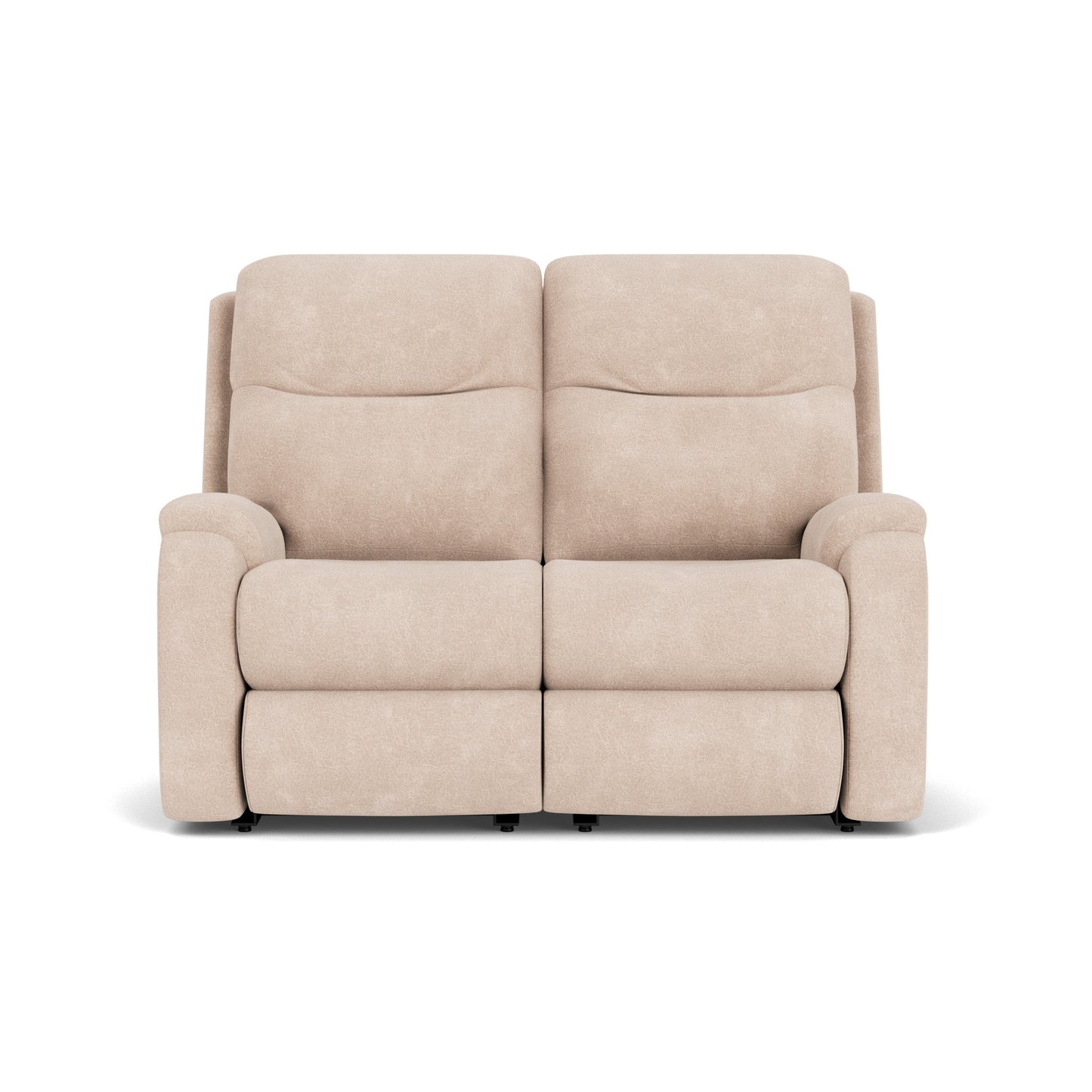 Penn Fabric Power Reclining Loveseat with Power Headrests & Lumbar