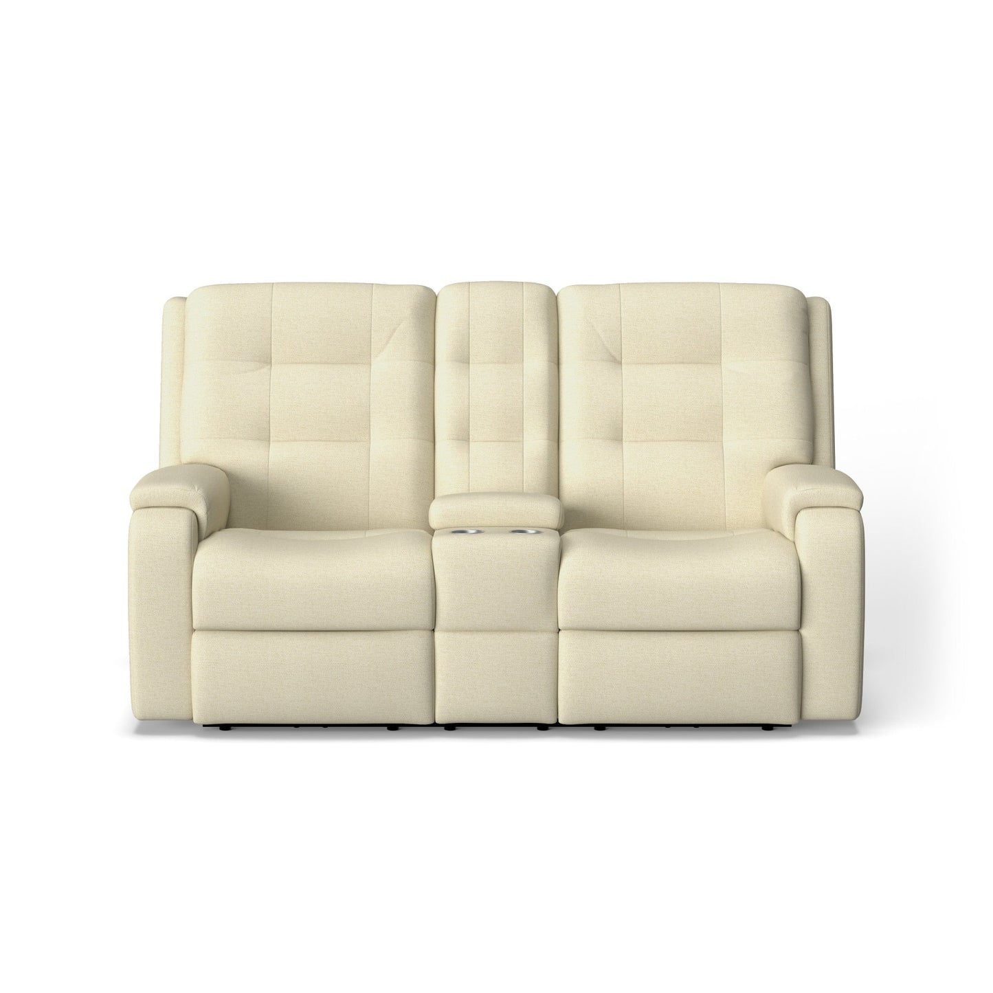 Arlo Fabric Power Reclining Loveseat with Console