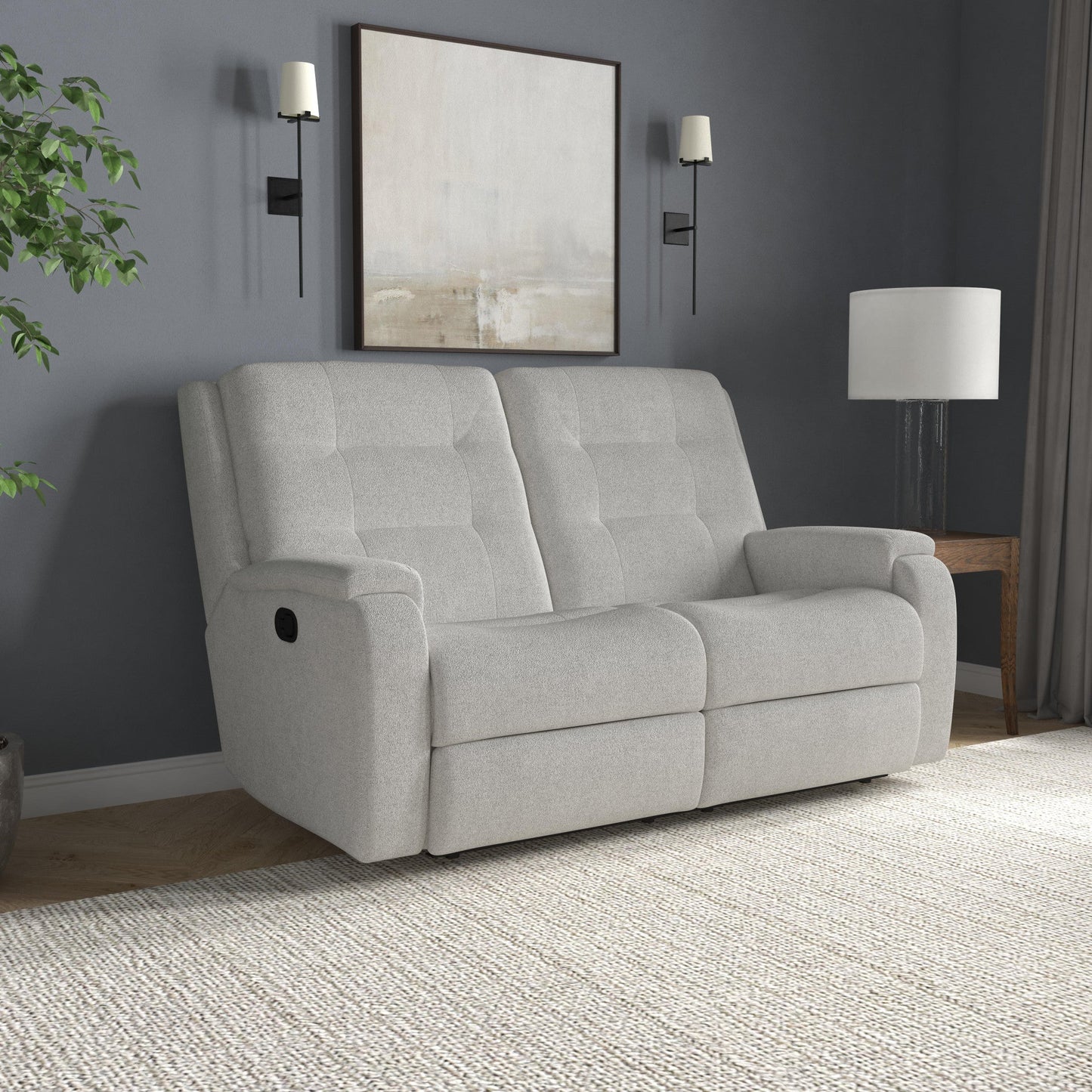 Arlo Fabric Reclining Loveseat