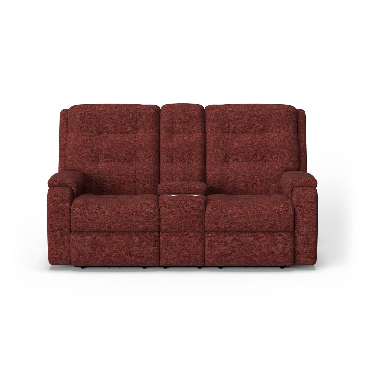 Arlo Fabric Power Reclining Loveseat with Console
